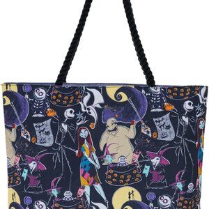 Nightmare Before Christmas Tote Bag Polyester Canvas Jack Sally Zero Gift